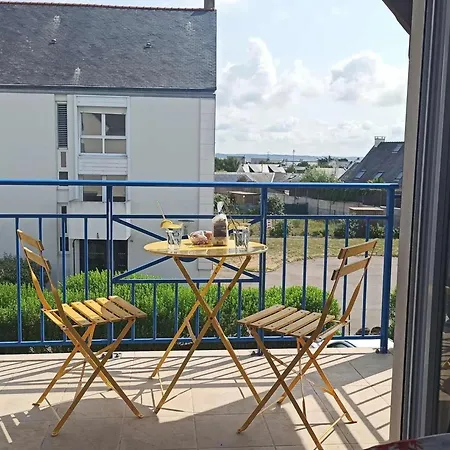 Le Croisic: 2 Pieces Avec Parking Prive A 5 Min De La - Fr-1-843-29 דירה *