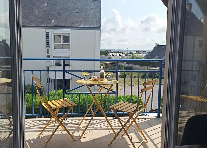 Le Croisic: 2 Pieces Avec Parking Prive A 5 Min De La - Fr-1-843-29 Appartement *